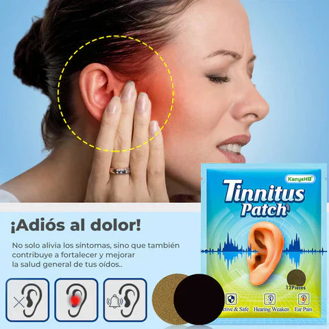 🌿✨ Parches Herbales Anti-Zumbido | Alivio Natural del Tinnitus 👂🌱